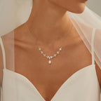 Freshwater Pearl Diamond Necklace