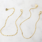Delicate Bracelets Set Gold Silver
