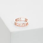 Custom Roman Numerals Ring