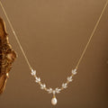 Freshwater Pearl Diamond Necklace