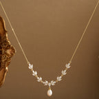 Freshwater Pearl Diamond Necklace