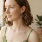 Birthstone Crystal Drop Earrings