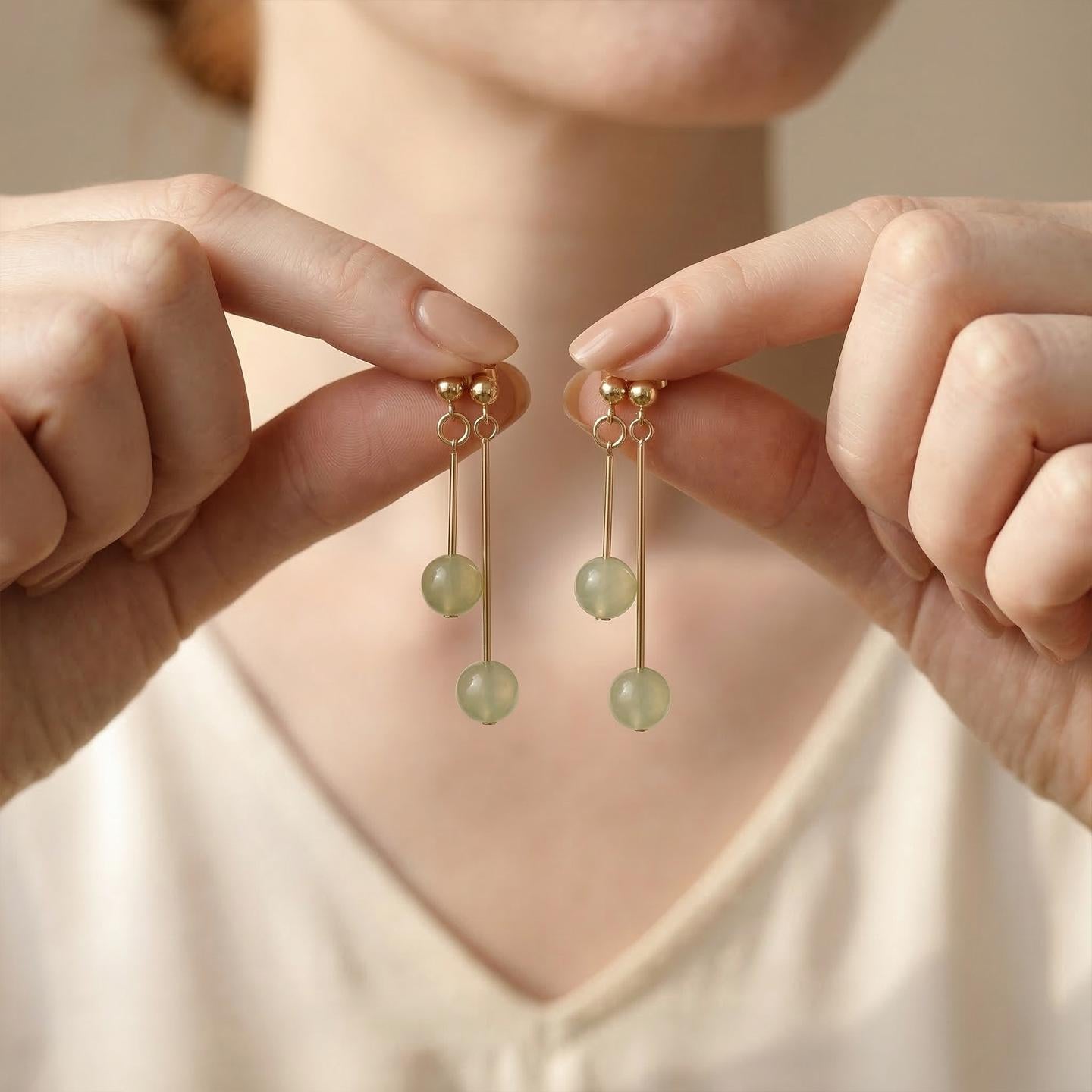 Birthstone Crystal Drop Earrings