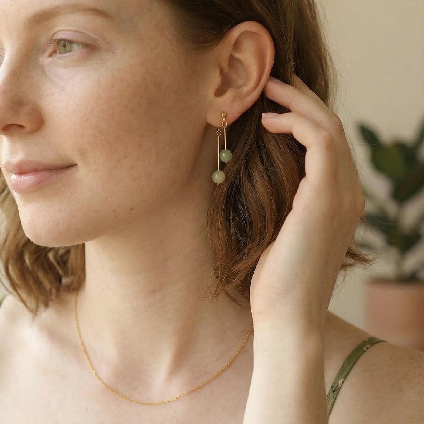 Birthstone Crystal Drop Earrings