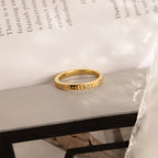 Phases of the Moon Ring by Caitlyn Minimalist • Celestial Diamond Ring • Dainty Stackable Boho Ring • Unique Jewelry Gift for Her • RR068
