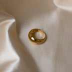 Gold Dome Statement Ring