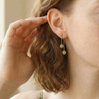 Birthstone Crystal Drop Earrings