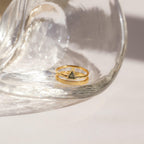 Peridot Double Ring Band