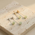 Birthstone Crystal Drop Earrings