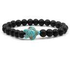 Unique Natural Stone Beads Turtle Bracelets